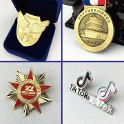 金属徽章胸章胸针定制
