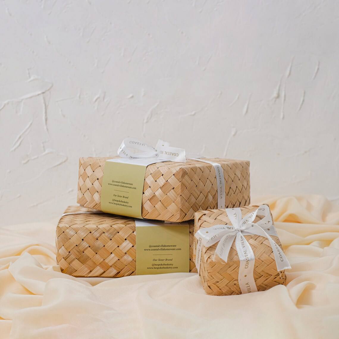 Cute Mini Circular Eco friendly Bamboo Gift Box Ceremony Party New Year Christmas Business Gift Tiefeng Crafts