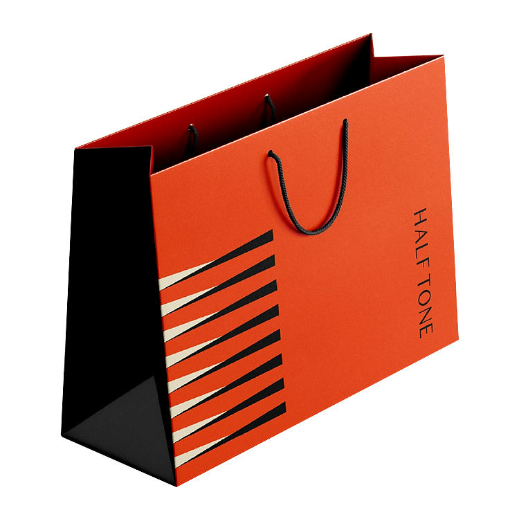 Supermarket clothing, hand-held paper bags, customized drawstring shopping bags, customized eco-friendly materials, printing