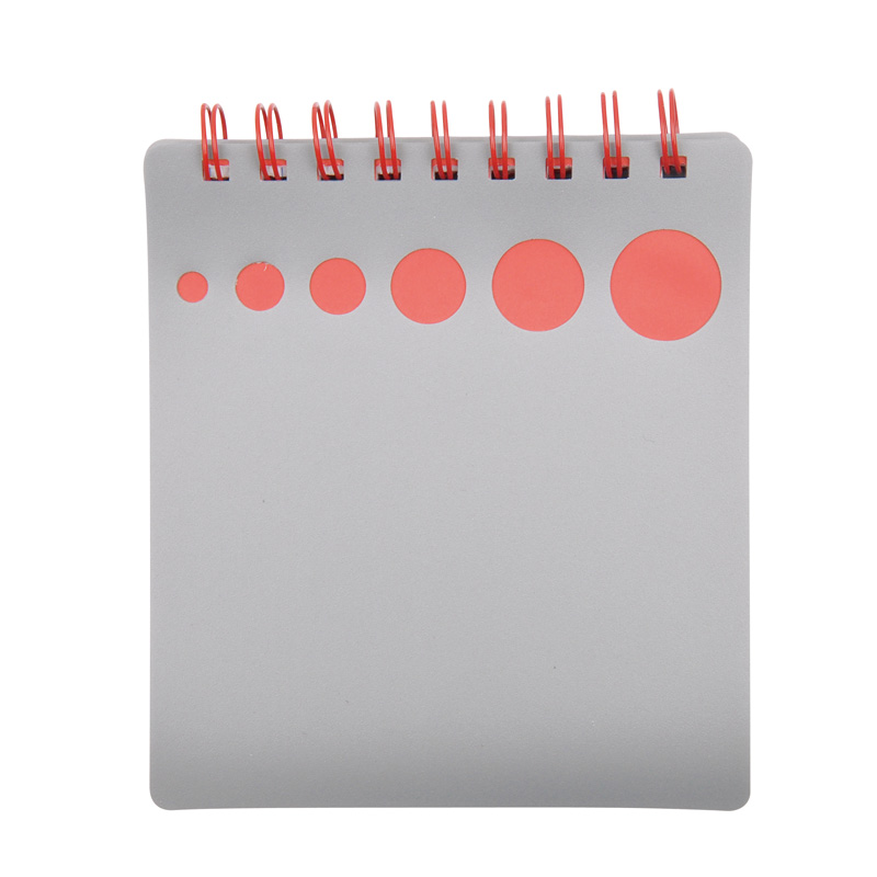 Six hole PP notebook