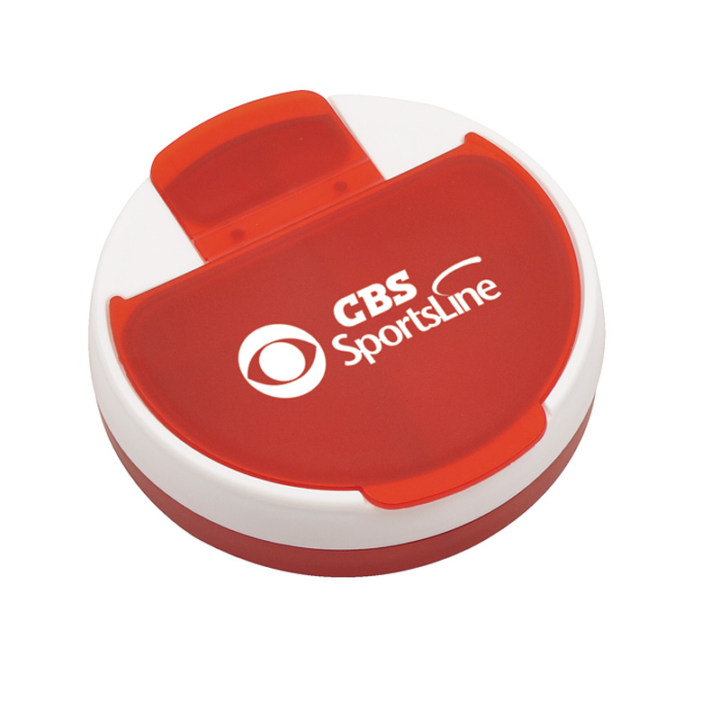 Round flap medicine box