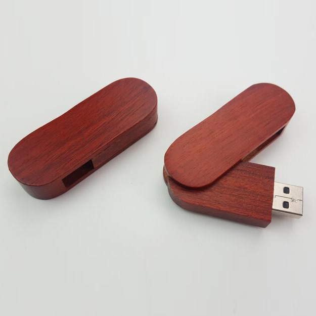 Wooden USB flash drive