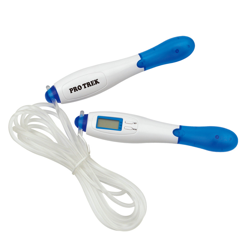 Electronic rope skipping