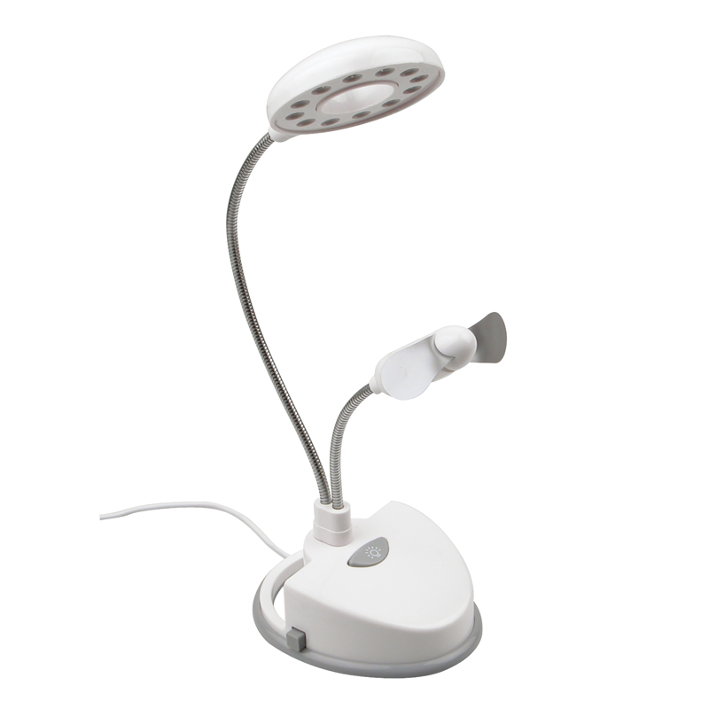 USB desk lamp fan