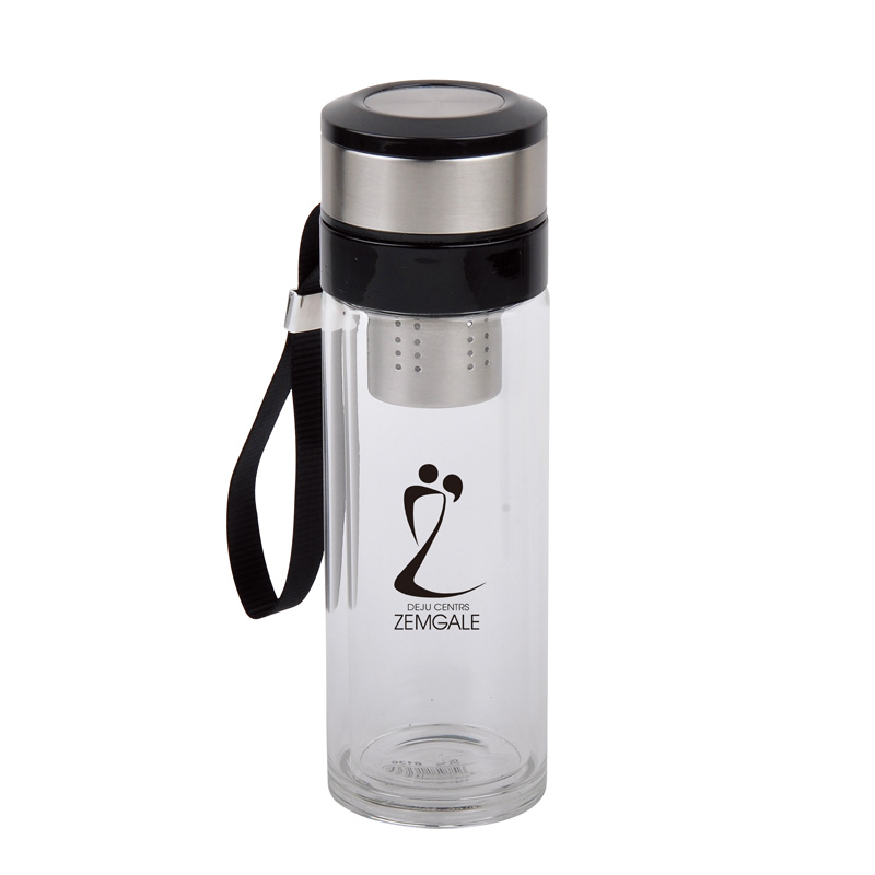 Premium glass tea making cup