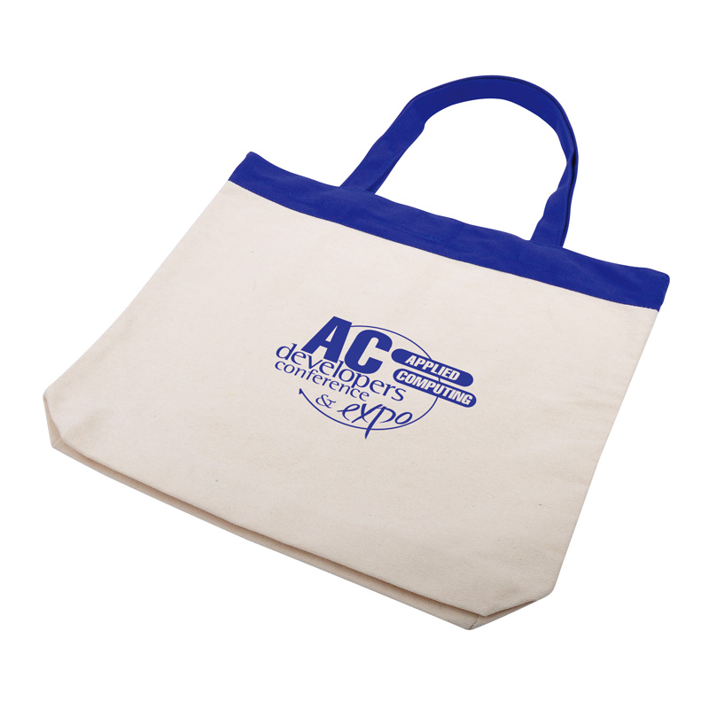 Double color cotton bag