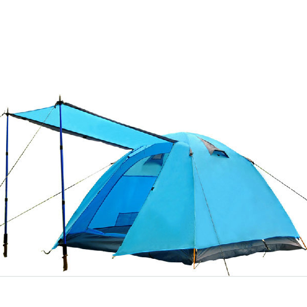Double deck camping tent