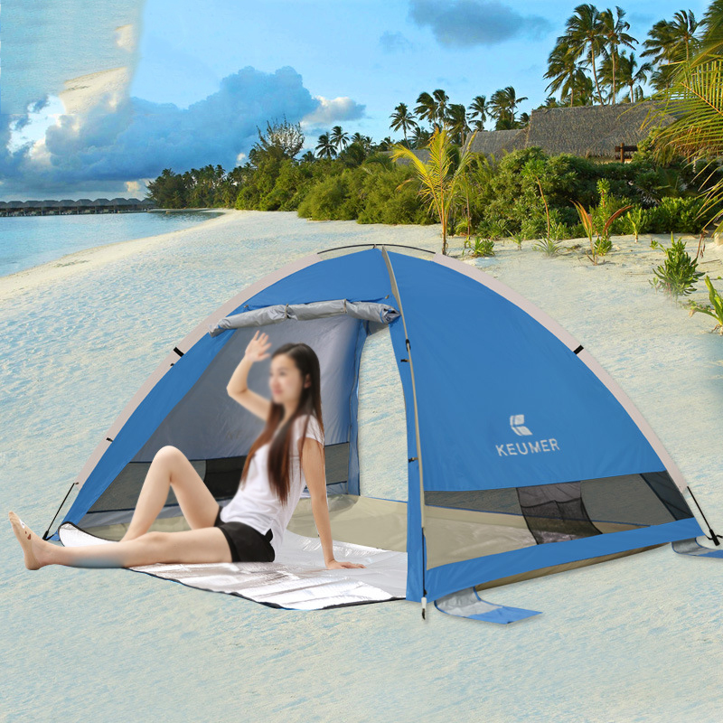 Outdoor automatic quick-opening folding fishing tent