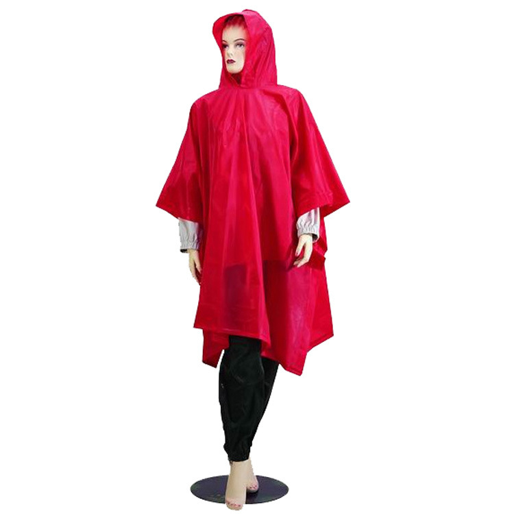 Odorless one-piece poncho