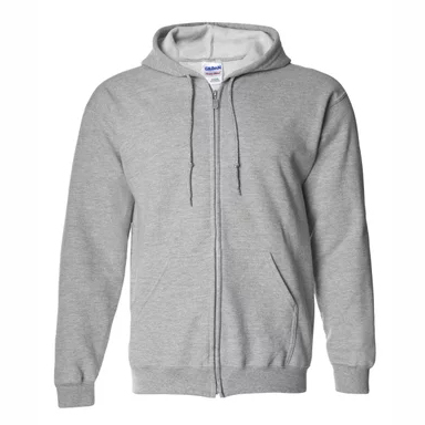 Solid Hooded Cardigan Zip Long Sleeve Sweater