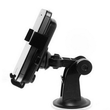Auto lock mobile phone holder