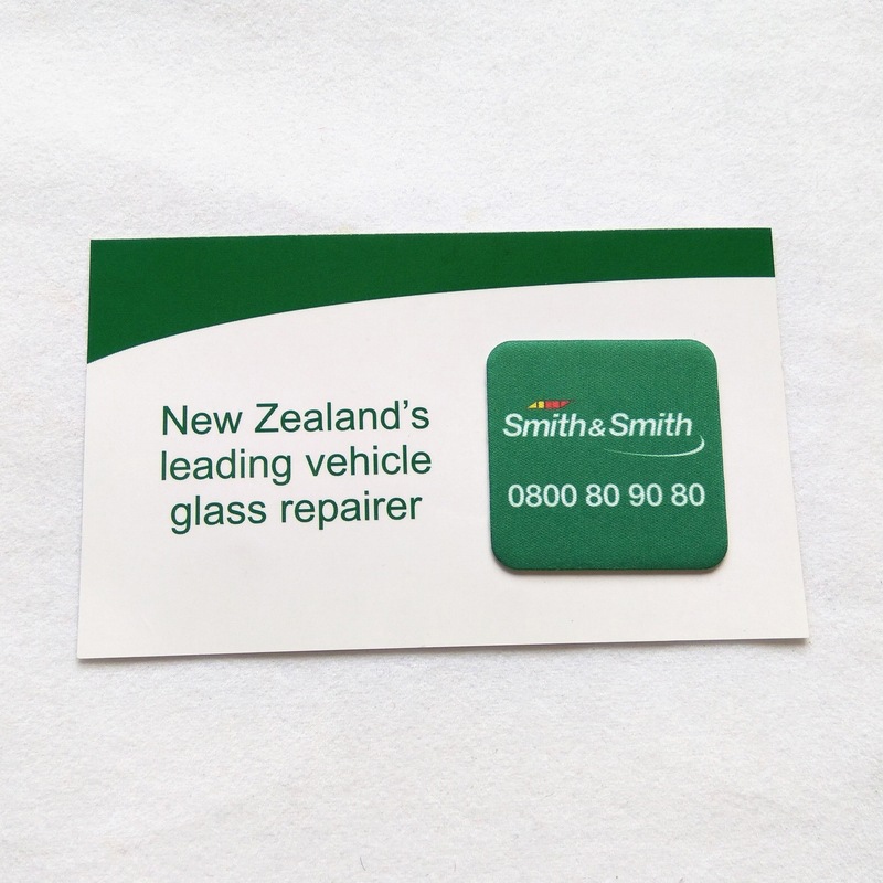 Mobile phone cleaning sticker