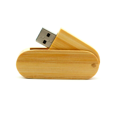 Wood rotating U-disk