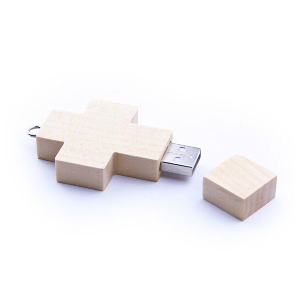 Wooden cross u disk