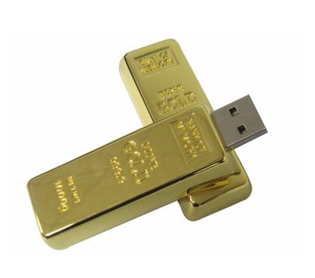 Gold bar U-disk
