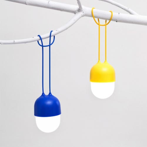 Rechargeable LED pendant lamp