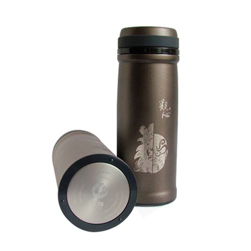 Stainless steel vacuum straight cylinder insulation cup