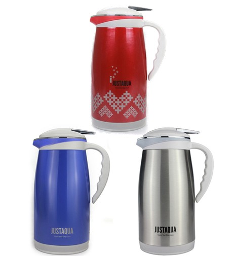 Stainless steel glass insulated pot
