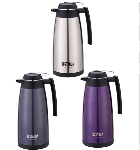 Stainless steel glass insulated pot