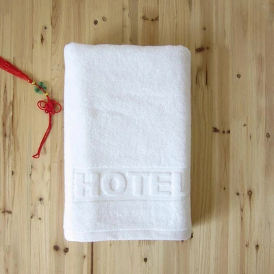 Pure cotton bath towels for five-star hotels
