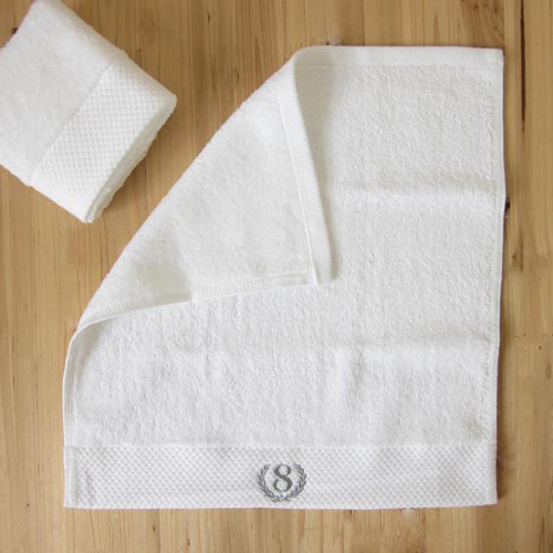 Five-star hotel square towel
