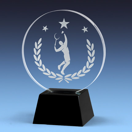Badminton Crystal Trophy