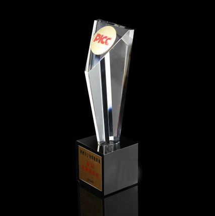 Metal Crystal Trophy