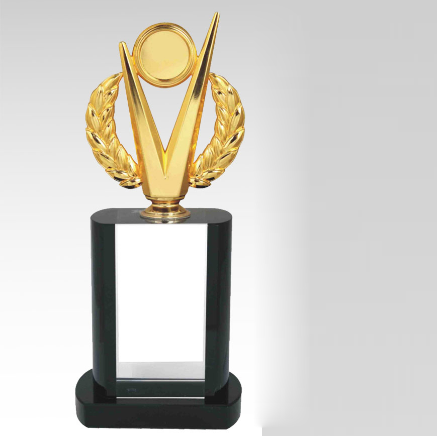 Metal Crystal Trophy