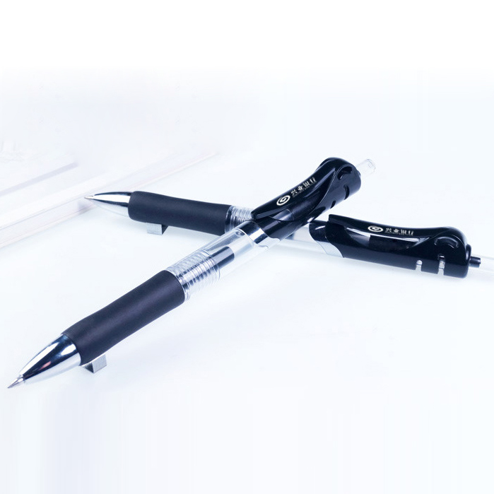 Transparent push neutral pen