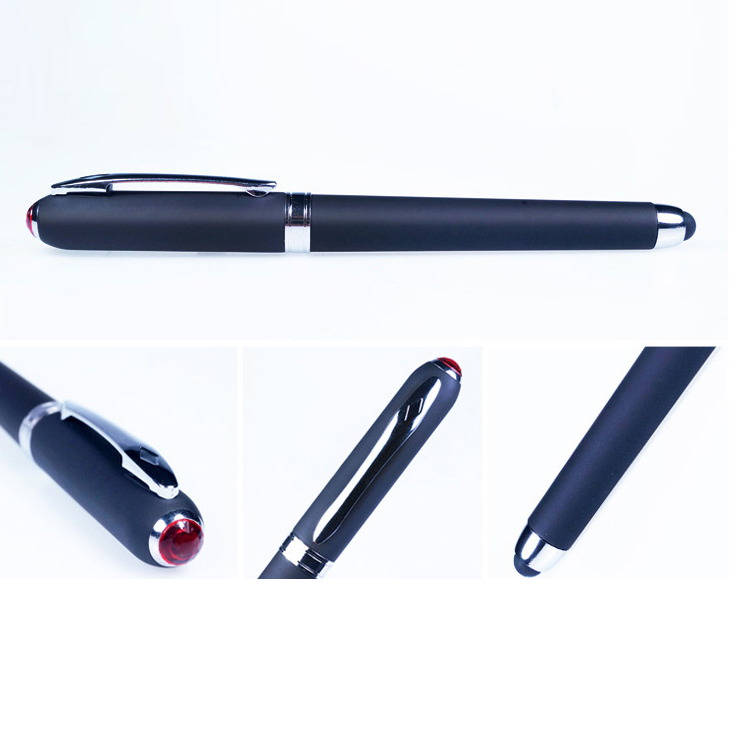 Adhesive spraying capacitive neutral pen