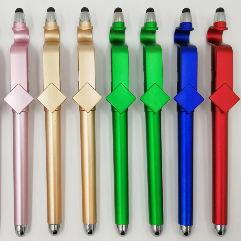 Mobile phone holder touch screen pen