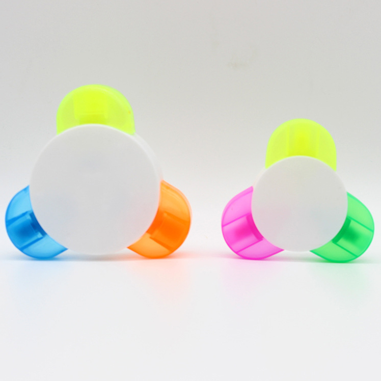 Tricolor Petal Styling Highlighter