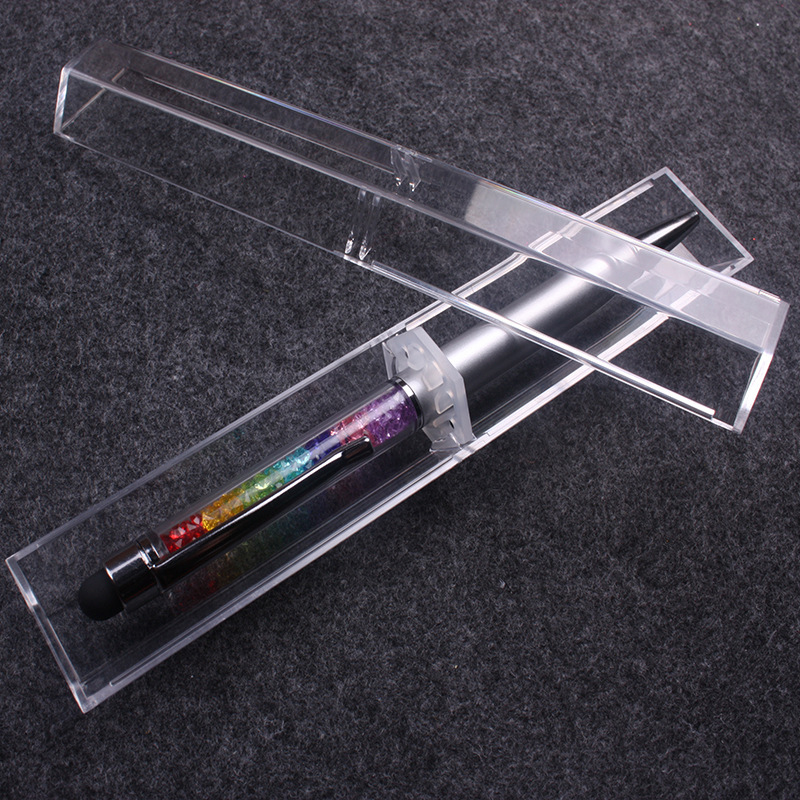 Transparent pen box