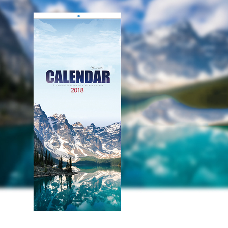 Landscape calendar