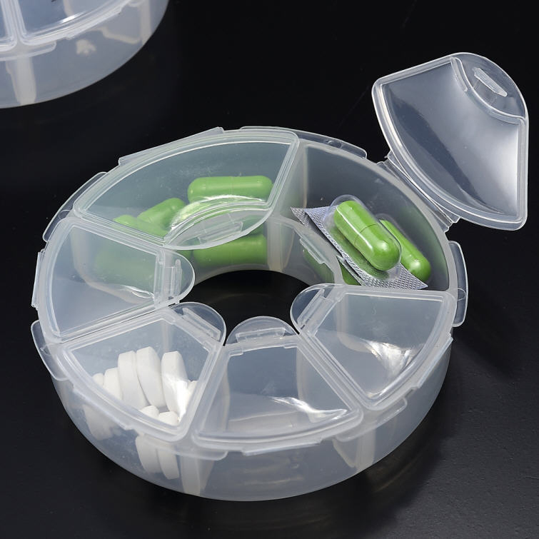 Round sub pack small medicine box