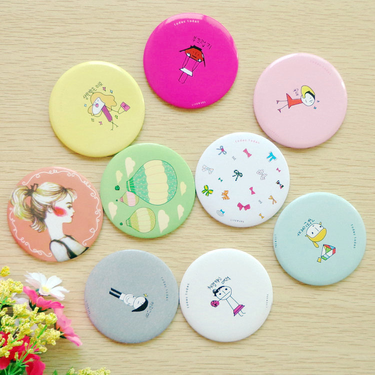 Korean Mini Portable Mirror