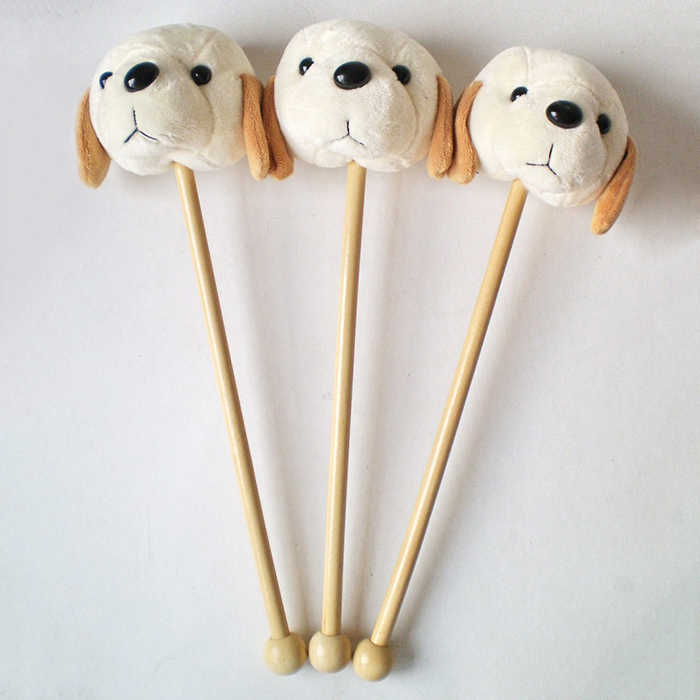 Plush Dog Back Beating Stick