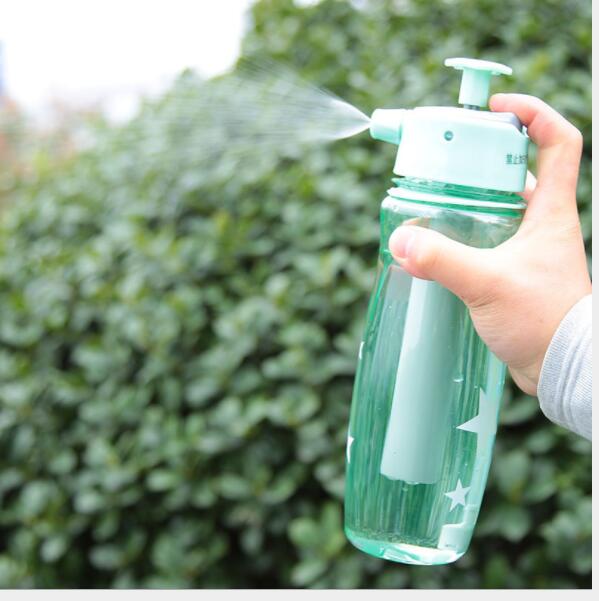 Water spray sports kettle