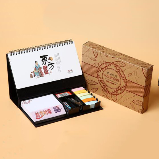 Memo paper desk calendar