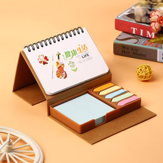 Environmentally friendly notepad, kraft paper desk calendar