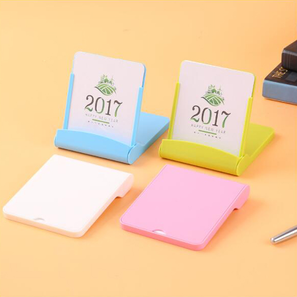 Mobile phone stand calendar