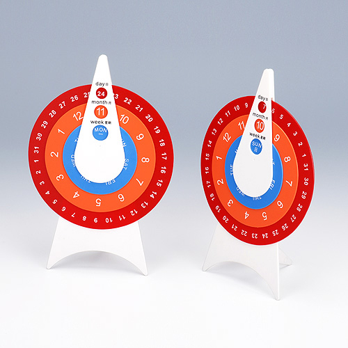 Rotating perpetual calendar