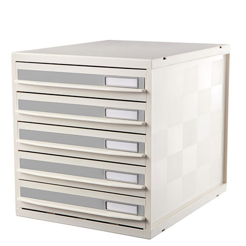 Five-floor file cabinet