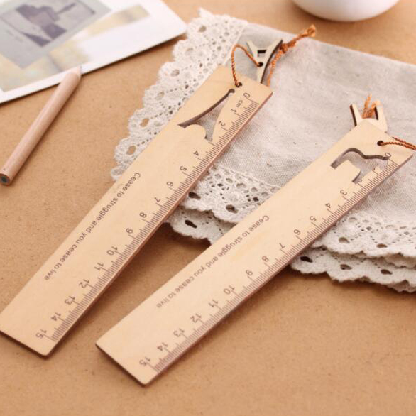 Log Cute Wind Ruler