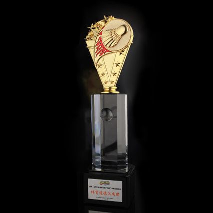 Metal Crystal Trophy