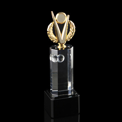 Crystal trophy