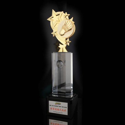 Crystal trophy