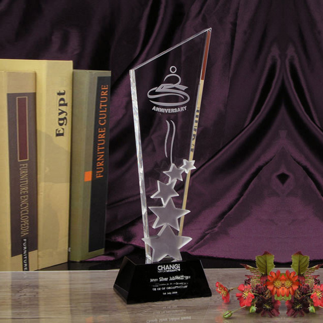Star Annual Meeting Crystal Trophy