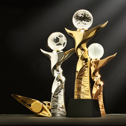 Crystal trophy