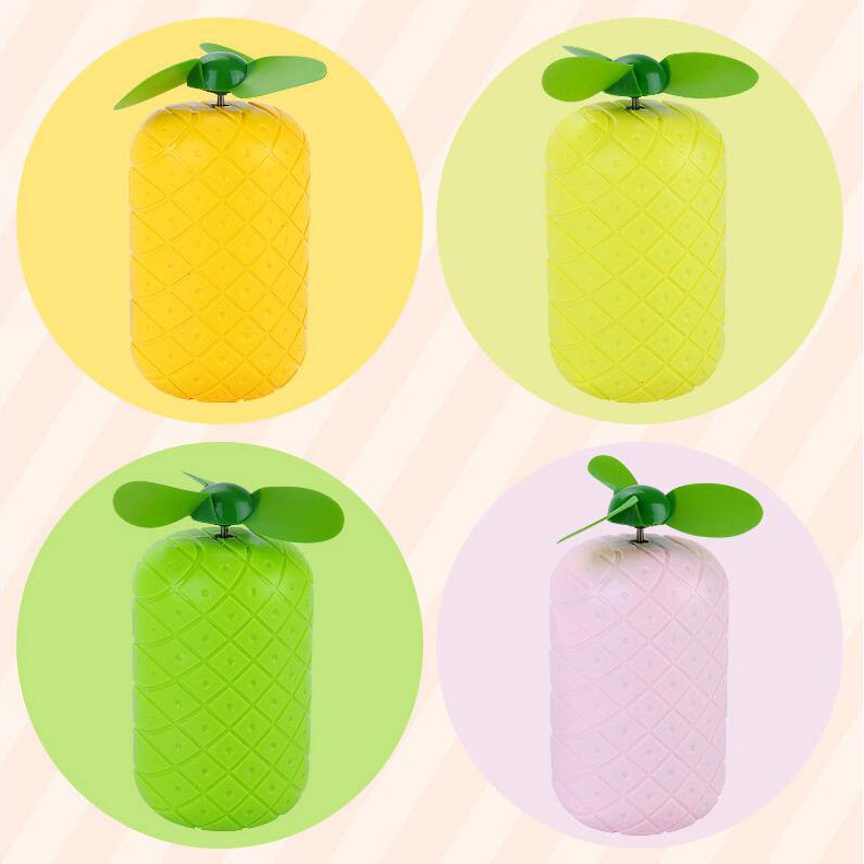 Pineapple USB charging fan